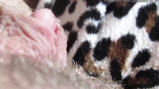 Big clit orgasm closeup hd