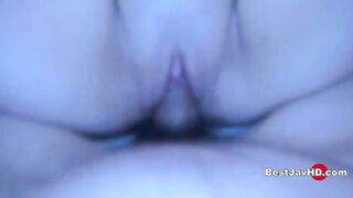Asian sweetie offers creampie – Shaved vag ge-tickling Japanese porn.