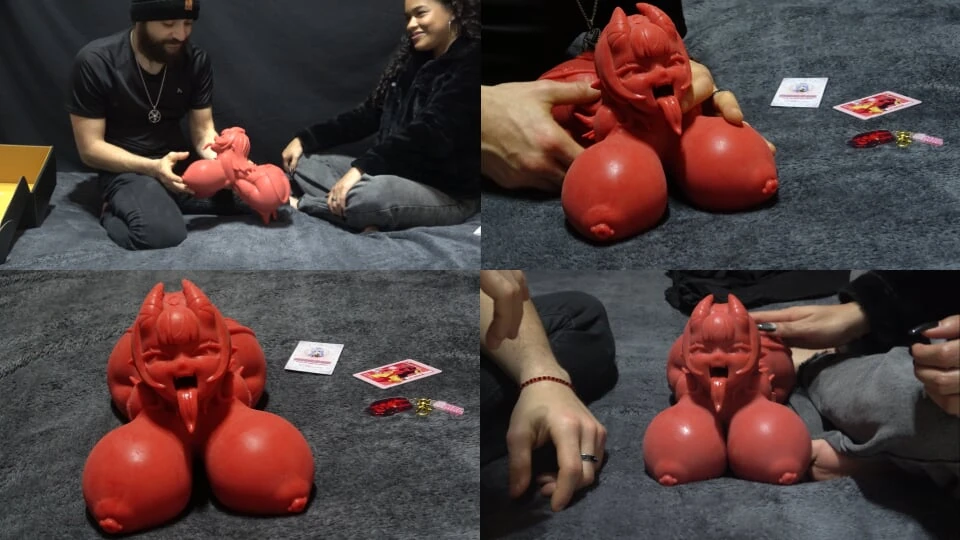 Unboxing the new Meru the succubus of MRLSEXDOLL that my stepsister gave me… XattlaLust.